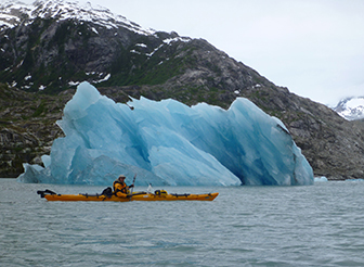 Mark Berger Kayaking in Alaska