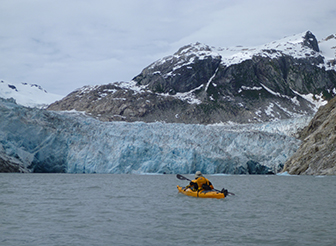 Mark Berger Kayaking in Alaska